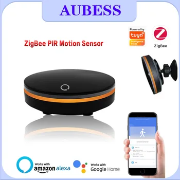 Aubess Smart Zigbee PIR Kustības Sensoru Cilvēka Ķermeņa Sensoru Detektoru Mājas Signalizācijas Sistēma Smart PIR Kustības Sensoru Tuya Smart Dzīve