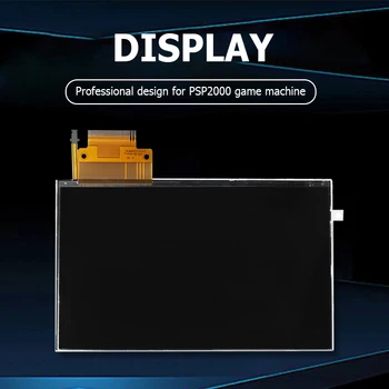 Nomaiņa LCD Ekrāns Viegla Uzstādīšana Profesionālo LCD Displejs, Rezerves Daļas Saderīgu PSP 2000/2001/2003/2004
