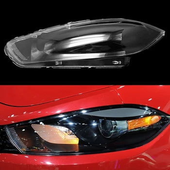 Auto Lukturu Korpusa Lampas Toni, Caurspīdīga Objektīva Vāciņu, Lukturu Vāks Dodge Dart 2013 2014