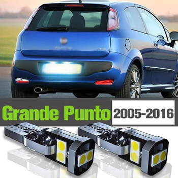 2x LED numura zīmju Apgaismojuma Piederumi Lampas Fiat Grande Punto 2005-2016 2006 2007 2008 2009 2010 2011 2012 2013 2014 2015