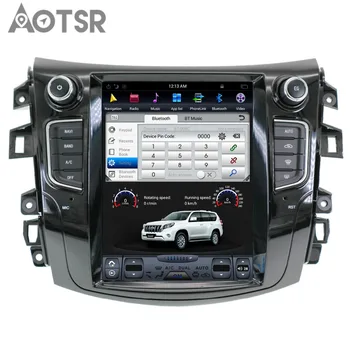 Aotsr Android 7.1 Tesla stila Automašīnas Nē, DVD Atskaņotājs, GPS Navigācija, Radio NISSAN NP300 Navara 2014+ auto vienība stereo multivides