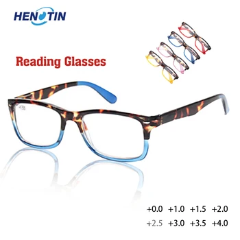 Henotin Viegls Lasīšanas Brilles Pavasara Viru Vīriešiem un Sievietēm Brilles vecuma tālredzība Dioptriju HD Optiskais Lasītājs