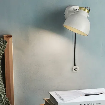 Enerģijas Taupīšana-LED sienas lampa minimālisma gultas lampa Bezgalīgs dimming par dzīvojamās istabas, guļamistabas koridora noteikšanu sienas gaismas MJ1125