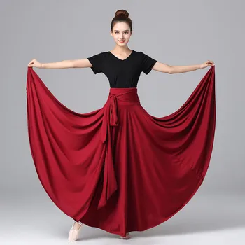 Balles vēršu cīņās Darbības Apģērbu Dāmu Deju Kostīmu spāņu Slīpums Elegants Flamenko Svārki Kleita Sievietēm Čigānu