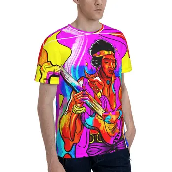 Promo Beisbola Jimi Hendrix Un Pieredzi Mest Spilvens T-krekls ar Klasisko Vīriešu T Krekls Drukas Nerd R215 Topi, t-veida, Eiropas Izmērs