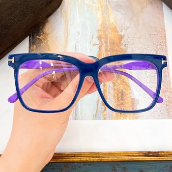 TOMS TF5020 Kvadrātveida Purpura Brilles Deguna Pamatni, Briļļu Sieviešu, Vīriešu Rāmji Recepšu Optiskie Rāmji Tuvredzība Brilles 2022