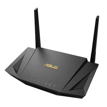 ASUS RT-AX56U AX1800 WiFi 6 divjoslu WiFi 6 Maršrutētāju, Ilgtermiņa Internet Security ar AiProtection, Veselas mājas WiFi 6 AiMesh