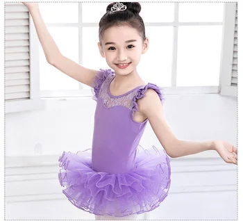 2018 Cute Meitenes Baleta Kleitu Bērniem Meitene, Deju Apģērbi Bērniem, Baleta Tērpi Meitenēm Deju Leotard Meitene Dancewear