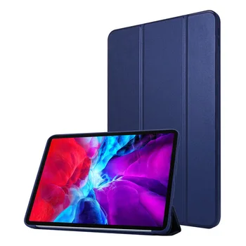 Smart Case for iPad Pro 11 Ir 2021. A2377 Auto Wake Up/Miega Tri-Saliekamie Folio Flip Tablet Aksesuāri iPad Pro 11 2020 2018