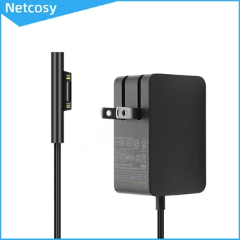 Netcosy 24W 15V 1.6 Virsmas, Sienas Lādētāju Strāvas Padeves Microsoft Surface Iet Surface Pro 6/ Pro 5/ Pro 4/Pro 3,Virsma Klēpjdators
