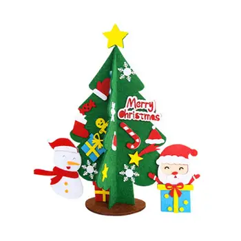 1 Set Kompakts DIY Ziemassvētku Eglīte naudas Sodu Griešanas DIY Ziemsvētki Koks Non-fading Bērnu Ziemsvētki Koks Materiāls Iepak Dekoratīvs Ornaments