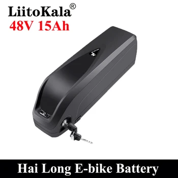 LiitoKala 48V 15Ah HaiLong Šūnas E-velosipēds, Litija Batterr Par Bafang USB Ports Jaudīgu Akumulatoru, Elektrisko Velosipēdu Reklāmguvumus