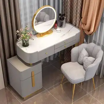 modernā stila spogulis galda guļamistaba kumode mēbeles sf01