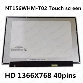 NT156WHM-T03 N156BGN-E43 B156XTK02.1 NT156WHM-T02 Lenovo IdeaPad 3 15IML05 81WR 1366x768 LCD skārienjutīgais Ekrāns, LED Displejs