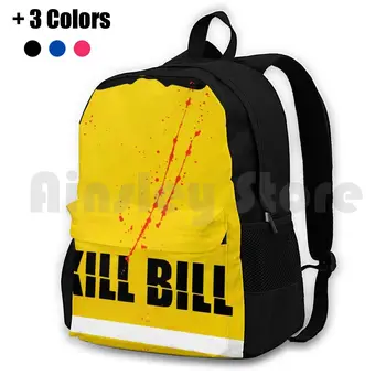 Uzlīme-Kill Bill Āra Pārgājienu Mugursoma Izjādes Kāpšanas Sporta Soma Filmas Kill Bill Filmas Filmas Aptver Lielu Filmas Cool