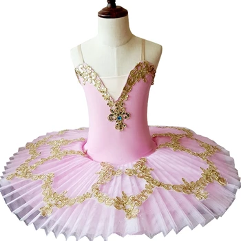 Songyuexia – drēbes de baleta professionnelle à paillettes, tutu de danse, lac des cygnes, blanc et roze, nouvelle kolekcija 2020