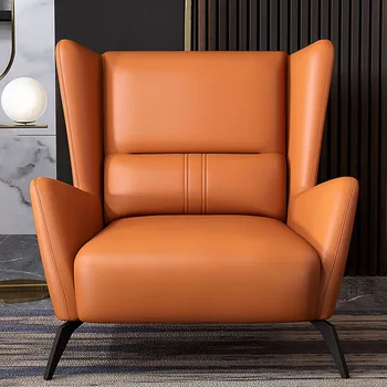 Slinks Dīvāns Atpūtas Krēsli Ziemeļvalstu Dizaineru Minimālisma Moderno Krēsli Luksus Salons Poltronas Para Sala itāļu Mēbeles LQQ40XP