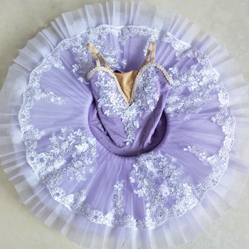 Violeta Profesionālā Baleta Tutu Balerīna Kleita, Sieviešu, Bērnu, Bērniem Pieaugušo Mūsdienu Baleta Tērpi Meitenēm Toddler