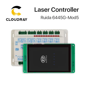 Clouday Jaunas Ielidošanas Co2 Lāzera Kontrolieris Ruida 6445G-Mod5 Touch Screen DIY Paneļa Pogu RDWorks V8 Programmatūras Co2 Mašīna