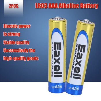 2pc 1.5 V AAA Alkaline Bateriju LR03 Elektriskā zobu suka Rotaļlietas Lukturīti Peli pulkstenis Sausā Primārās Baterijas