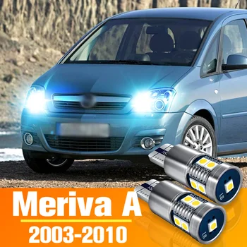 2gab LED Autostāvvieta Gaismas Likvidēšana Spuldzes Piederumi Opel Meriva A 2003. - 2010. gadam 2004 2005 2006 2007 2008 2009