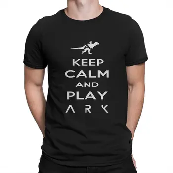 Ark Izdzīvošanas Attīstījusies Spēle Vīriešu T SAGLABĀT MIERU Individualitāti T Krekls Harajuku Streetwear Hipster