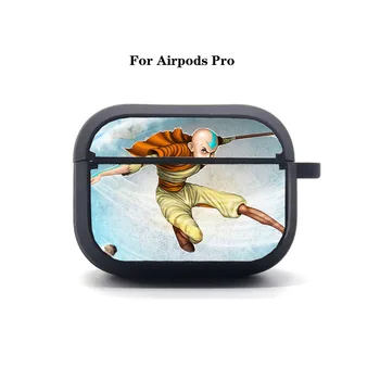 Anime Avatar AirPods Pro lietu Vāku Apple AirPods Pro Austiņas soma Mīksta Silikona Bluetooth Aizsardzības Austiņas Gadījumā