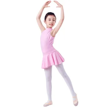 Baleta Deju Apmācību Svārki Meitenēm, Vingrošana Dancewear Jauns Bērnu Sniegumu Kostīmu Bērnudārza Sniegumu Deju Kostīms