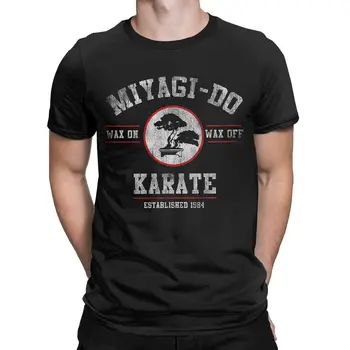 Vīrieši Mijagi Darīt Karate Kid Vasks, Vasks, Pie T Krekls Tīras Kokvilnas Apģērbu Modes Īsām Piedurknēm Tee Kreklu Jaunas Ielidošanas T-Krekls